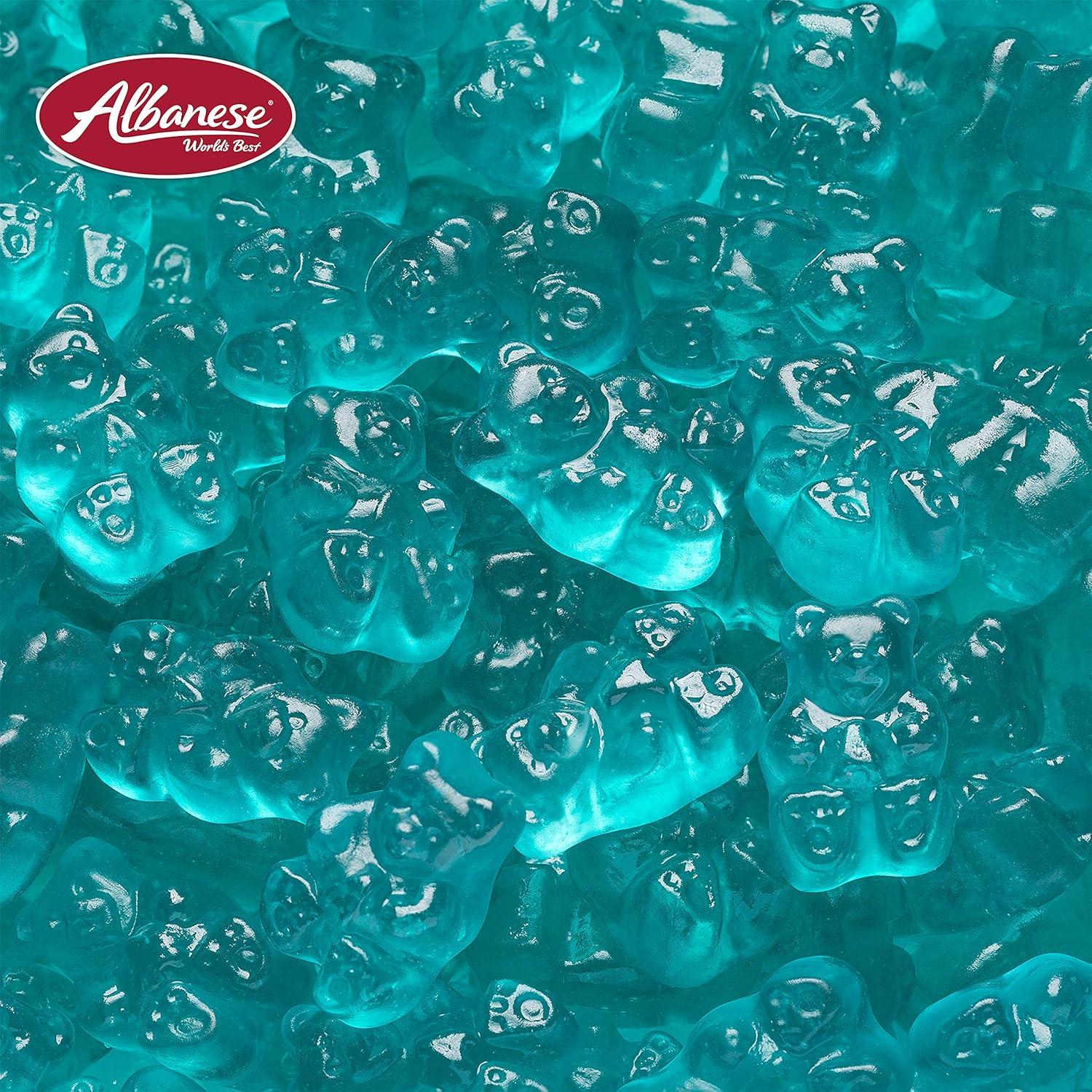 imageAlbanese Worlds Best 12 Flavor Gummi Bears 5lbs of Candy 12 Unique Flavors Gluten Free Fat Free Soft and Chewy Gummy Cherry Blue Raspberry Mango and More Great Snack for Travel and KidsWatermelon Bears