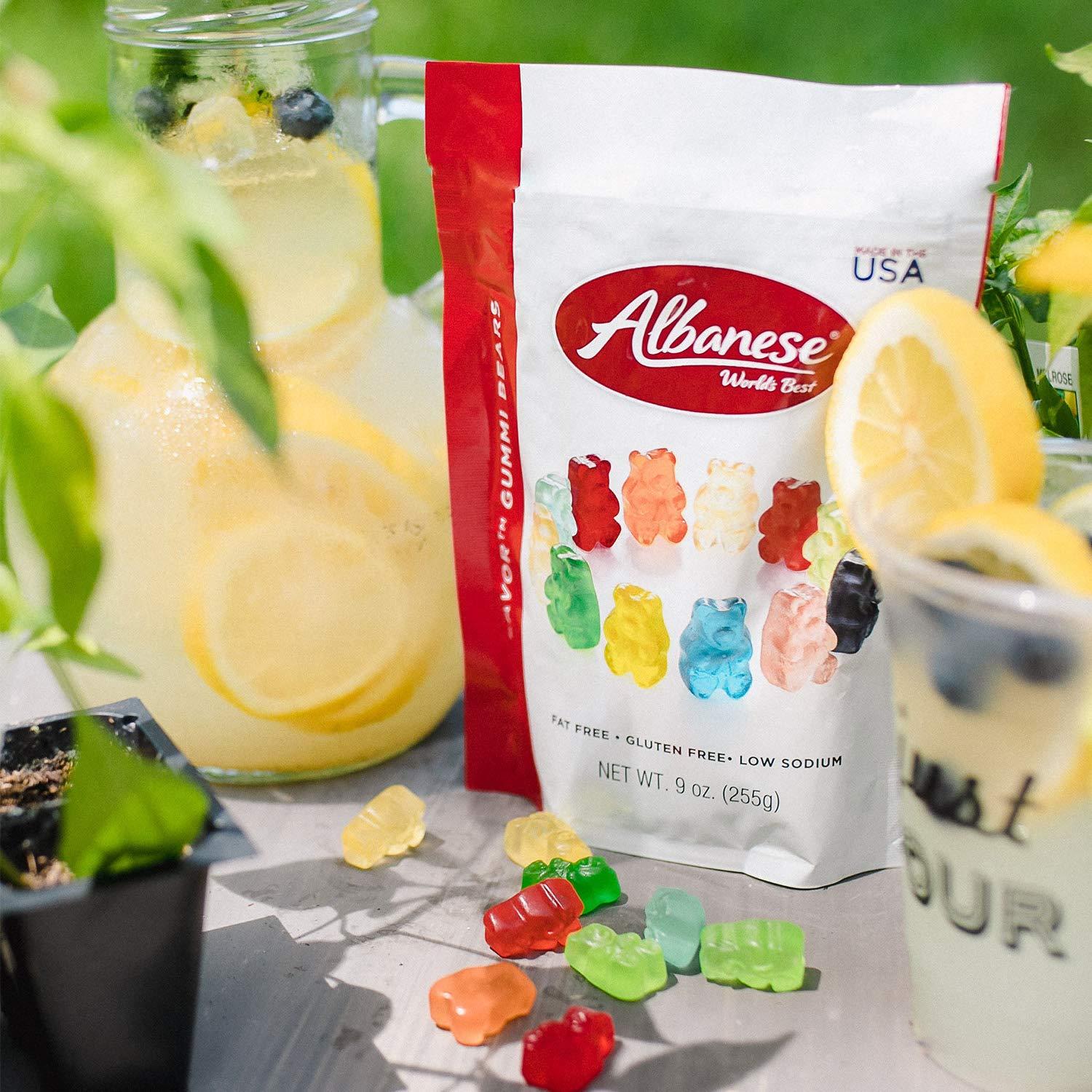 imageAlbanese Worlds Best 12 Flavor Gummi Bears 75oz Bag of Candy Pack of 12 Individually Wrapped Soft ampamp Chewy Candy Snacks Fruity Flavor Assortment12 Flavor Bears