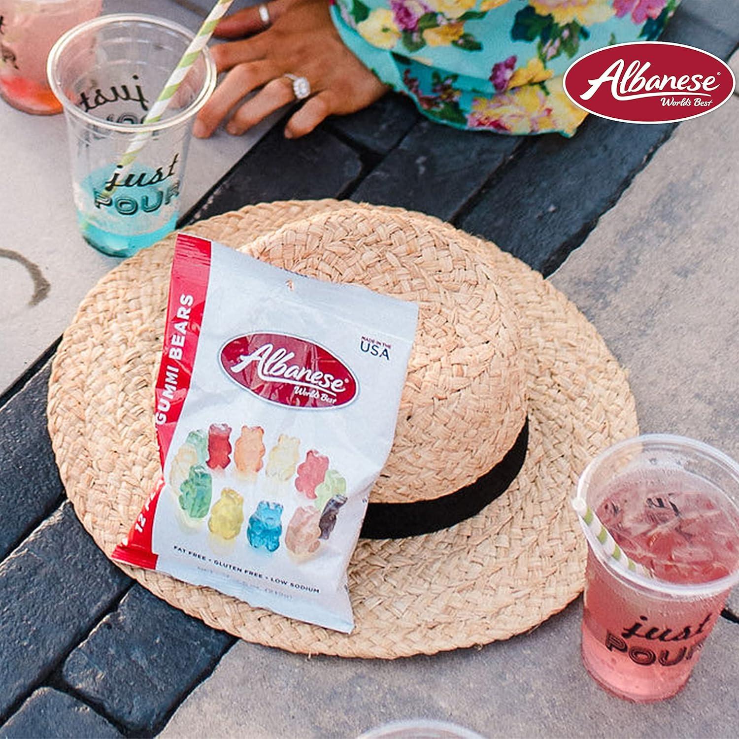 imageAlbanese Worlds Best 12 Flavor Gummi Bears 75oz Bag of Candy Pack of 12 Individually Wrapped Soft ampamp Chewy Candy Snacks Fruity Flavor Assortment12 Flavor Bears