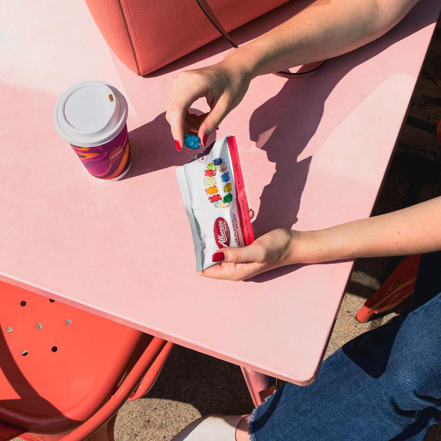 imageAlbanese Worlds Best 12 Flavor Gummi Bears 75oz Bag of Candy Pack of 12 Individually Wrapped Soft ampamp Chewy Candy Snacks Fruity Flavor Assortment12 Flavor Bears