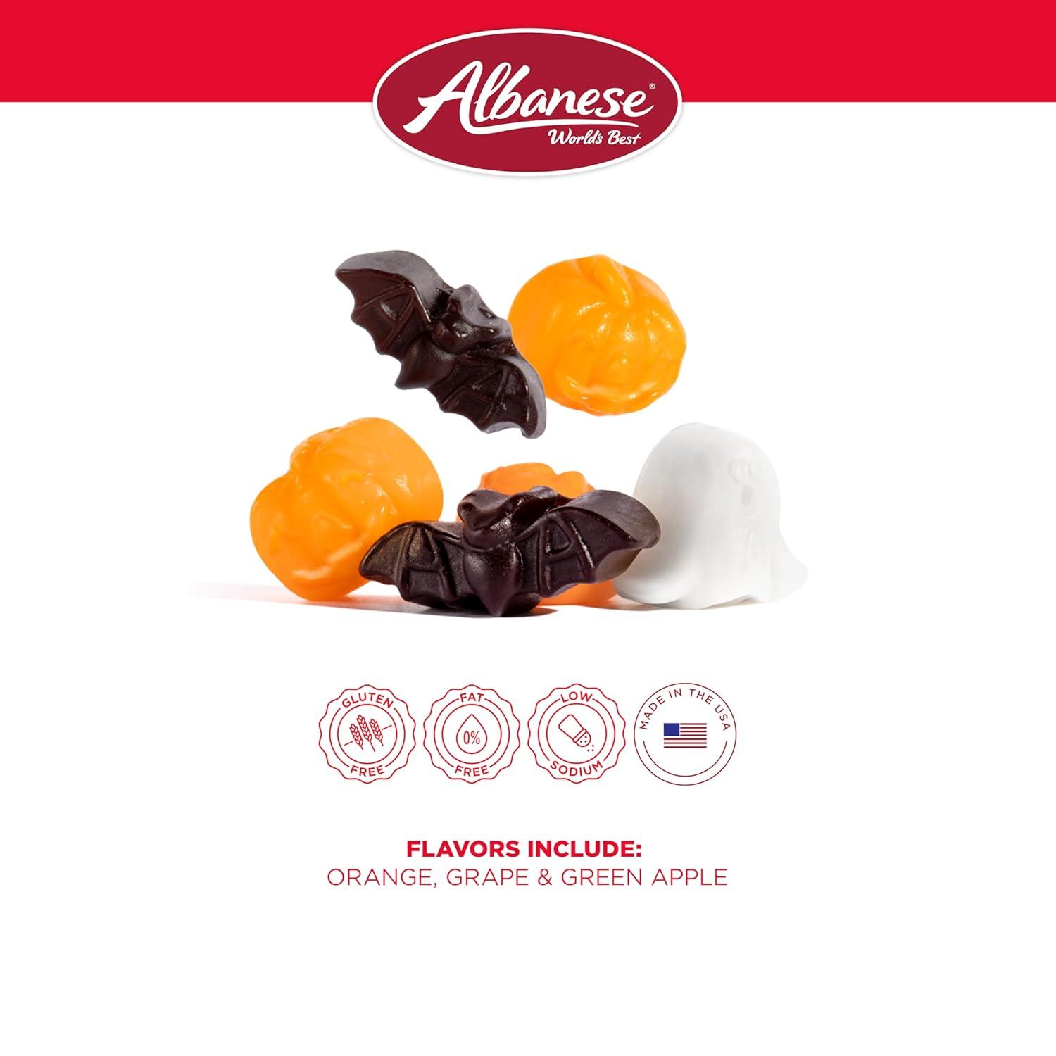 imageAlbanese Worlds Best Large Assorted Fruit Gummi Worms 5lbs of CandyGhoulish Gummies