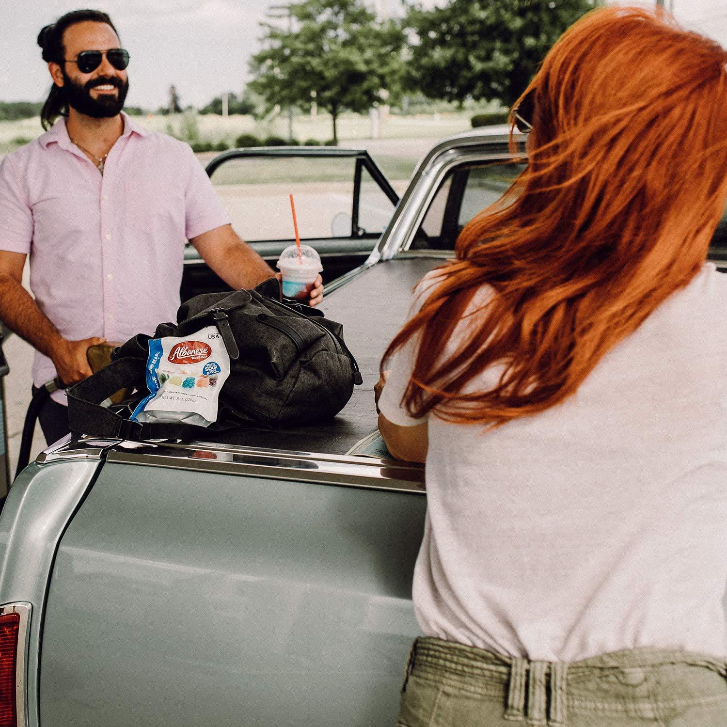 imageAlbanese Worlds Best Sour 12 Flavor Gummi Bears 32oz Bag of Candy 12 Unique Super Sour Flavors Gluten Free Fat Free Soft and Chewy Gummy Bears Perfect Travel SnackSour Gummi Bears