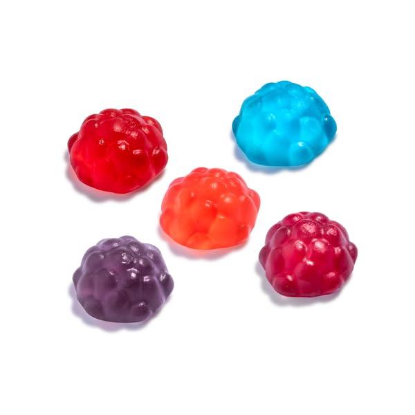 imageAlbanese Worlds Best Sour Gummi Poppers 45lbs of Candy 5 Super Sour Flavors Gluten Free Fat Free Soft ampamp Chewy Gummies Blue Raspberry Lemon Orange and More Perfect for Birthday PartiesMixed Berries