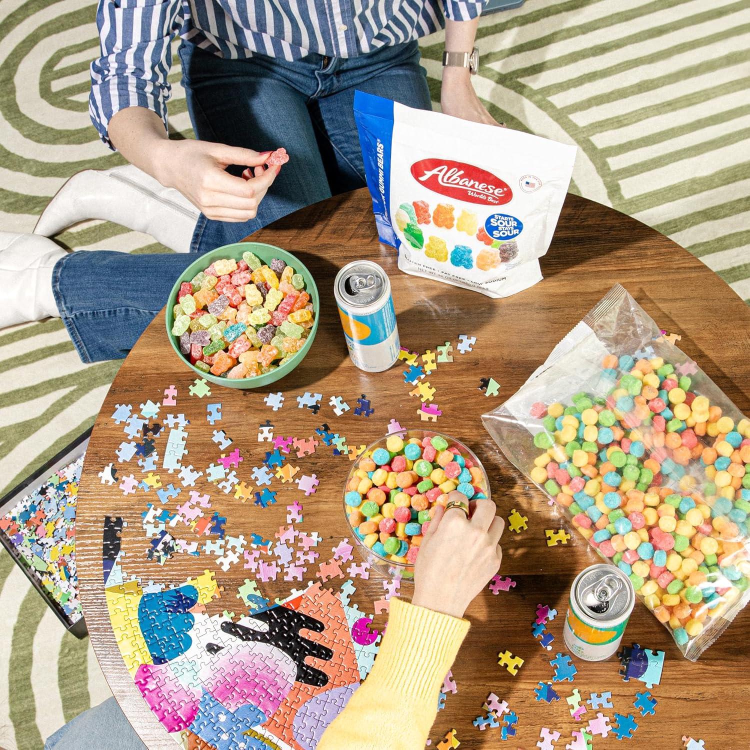 imageAlbanese Worlds Best Sour Gummi Poppers 45lbs of Candy 5 Super Sour Flavors Gluten Free Fat Free Soft ampamp Chewy Gummies Blue Raspberry Lemon Orange and More Perfect for Birthday PartiesSour Poppers