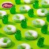 Albanese World’s Best Gummi Watermelon Rings | 4.5lbs of Candy | Gluten Free, Fat Free, Soft and Chewy Gummy Rings | Perfect for Parties, Baking with Kids, and On The Go Snacking(Apple Rings)