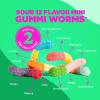 Albanese World’s Best Sour 12 Flavor Mini Gummi Worms | 32oz Bag of Candy | 12 Unique Super Sour Flavors, Gluten Free, Fat Free, Soft and Chewy Gummy Worms | Perfect Travel Snack and Treat for Kids(32 Ounce (Pack of 1))