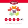 Albanese World’s Best Sour Gummi Poppers | 4.5lbs of Candy | 5 Super Sour Flavors, Gluten Free, Fat Free, Soft & Chewy Gummies | Blue Raspberry, Lemon, Orange and More | Perfect for Birthday Parties(Large Butterflies)