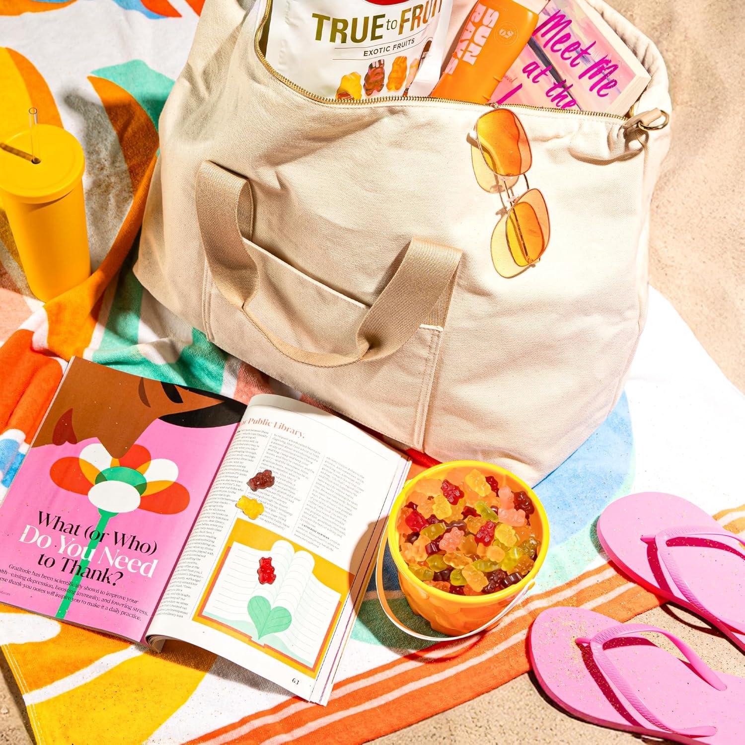 imageAlbanese Worlds Best True to Fruit American Favorite Fruits Gummies Candy 25oz Bag Soft ampamp Chewy Candy Snack Fruity Flavor AssortmentExotic Fruits