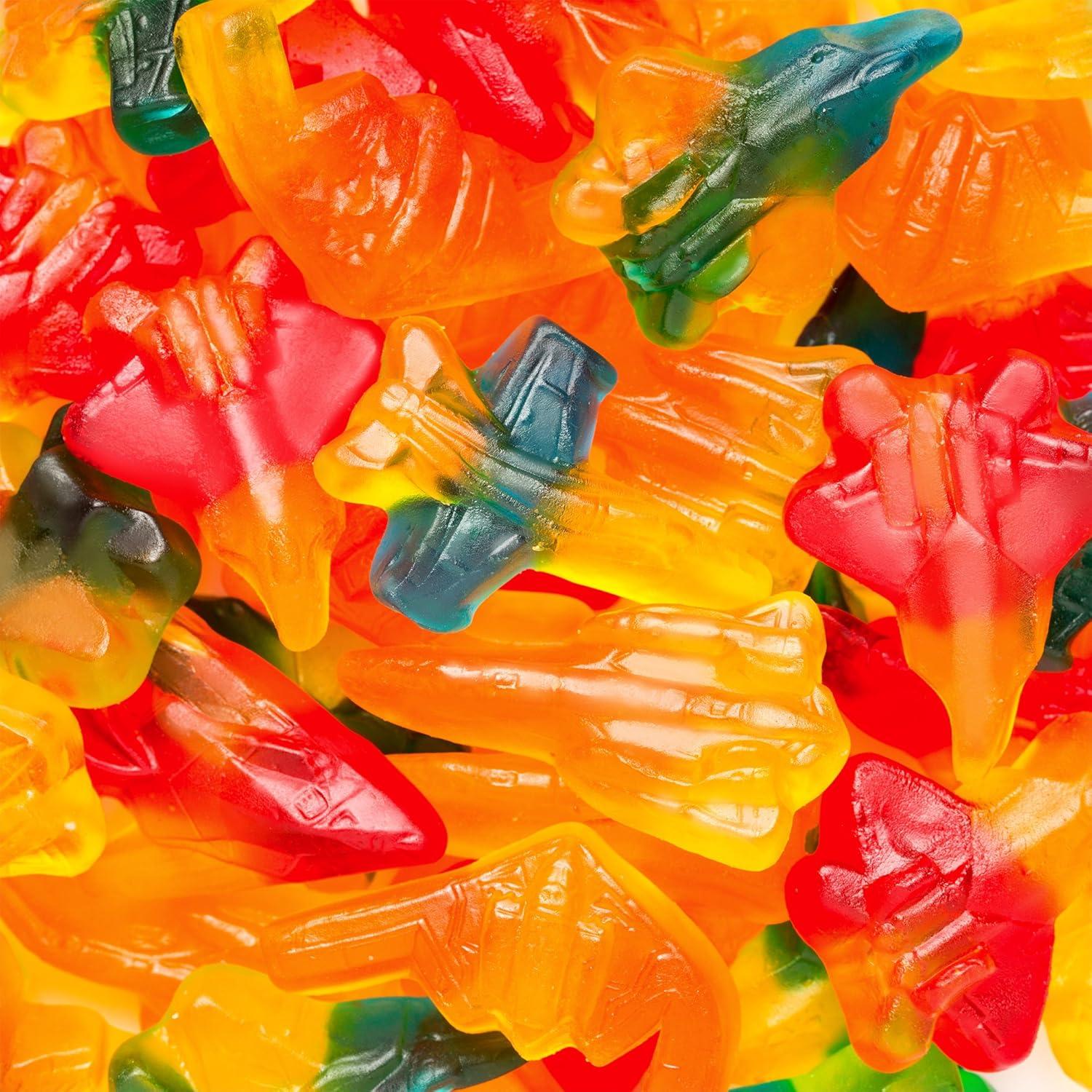 imageAlbanese Worlds Best Gummies Sherbet Gummi Ice Pops 5lbs of CandyJet Fighters